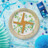 明るさのクロス ペーパープレート (パーティー)