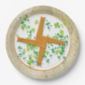 明るさのクロス ペーパープレート (正面)