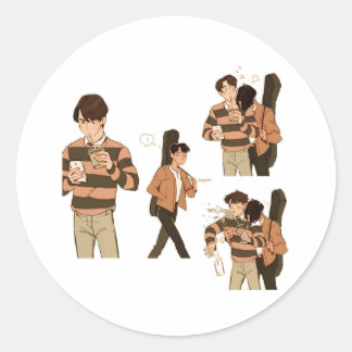 明るさの ラウンドシール