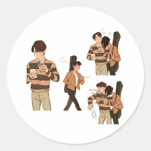 明るさの ラウンドシール (正面)