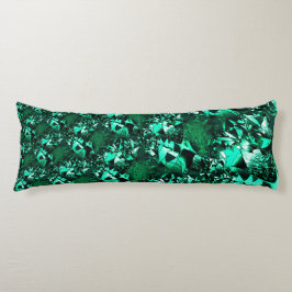 明るさ、レリーフ、 浮き彫りのような緑の色調 ボディピロー