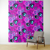 明るさ、抽象芸術、マゼンタ タペストリー (インサイチュ)