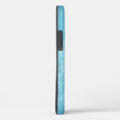 明るパーソナライズされたい青の水彩 Case-Mate iPhoneケース (裏面 / 右)