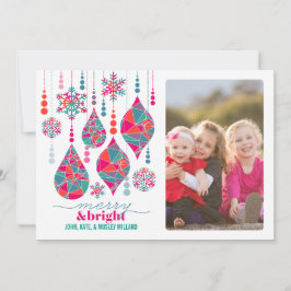 明るメリーいオーナメント シーズンカード