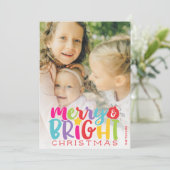 明るメリーいクリスマスカカラフルット シーズンカード (スタンド正面)