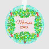 明るメリーいリース オーナメント (裏面)