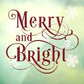 明るメリーい金ゴールドエレガントクリスマスカフェ風 ウィンドウサイン (シート3)