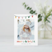 明るモダンい2枚の写真 シーズンポストカード (スタンド正面)