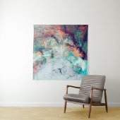 明る芸術的い跳ね。抽象芸術絵画トレンディー タペストリー (インサイチュ)