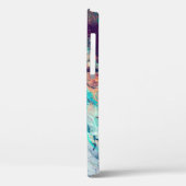 明る芸術的い跳ね。抽象芸術絵画トレンディー Case-Mate iPhoneケース (裏面 / 左)