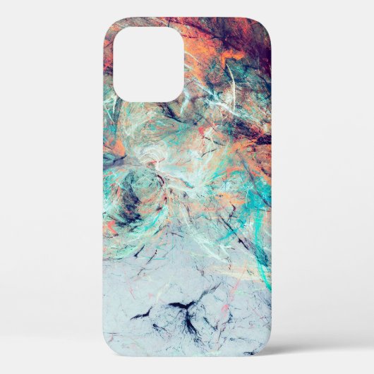 明る芸術的い跳ね。抽象芸術絵画トレンディー Case-Mate iPhoneケース (裏面)
