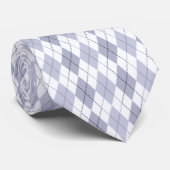 明アーガイルるい冬の青で ネクタイ (ロール)