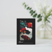 明エレガントるいバラケーキ結婚ーのテーブル座席表 プレイスカード (スタンド正面)