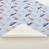 明エレガント航海の色のアイコン シェルパブランケット (3/4)