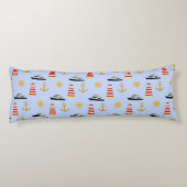 明エレガント航海の色のアイコン ボディピロー (裏面)