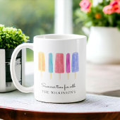 明カスタムるいカラフルモダン夏 コーヒーマグカップ