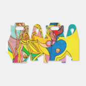 明カラフルるいお洒落 フェイバーボックス (折り畳みなし)