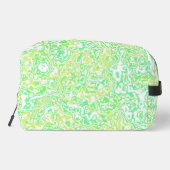 明カラフルるいトリップ(幻覚体験)のような溝深ファンキーいヒッピー大理石 ドップキット (裏面)