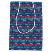 明カラフルるいメリークリスマス抱き枕 ミディアムペーパーバッグ (裏面)