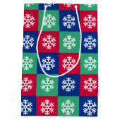 明カラフルるいメリークリスマス抱き枕 ミディアムペーパーバッグ (裏面)