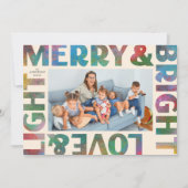 明カラフルるい愛と光の休日 シーズンカード (正面)