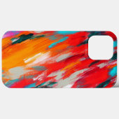 明カラフルるい色 Case-Mate iPhoneケース (裏面 (横))