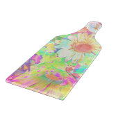 明カラフルるい花アート抽象芸術フローラ カッティングボード (角)