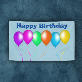 明カラフルるい風船 横断幕