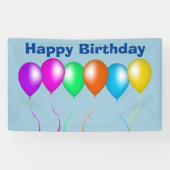 明カラフルるい風船 横断幕 (横)