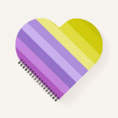 明ストライプのるい ノートブック (正面)