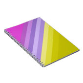 明ストライプのるい ノートブック (右側)