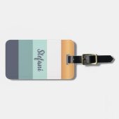明パーソナライズされたるいホイーフェイクズ&金ゴールドラゲージタグ ラゲッジタグ (正面横)