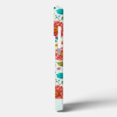 明パーソナライズされたるい花柄 Case-Mate iPhoneケース (裏面 / 左)