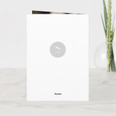 明メリーるいすてき小さなクリスマスツリーの写真 シーズンカード (裏面)