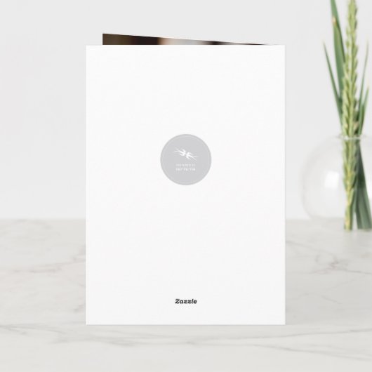 明メリーるいすてき小さなクリスマスツリーの写真 シーズンカード (裏面)