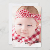 明メリーるいすてき小さなクリスマスツリーの写真 シーズンカード (裏面)