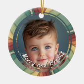 明メリーるいカスタム子写真 セラミックオーナメント (正面)