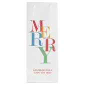 明メリーるいカラフルタイポグラフィフェスティバル ワインギフトバッグ (裏面)