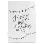 明メリーるいカラフル光の列 ミディアムペーパーバッグ (裏面)