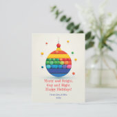 明メリーるいゲイと右 – ハッピーホリデー! シーズンカード (スタンド正面)