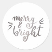 明メリーるいシルバー ラウンドシール (正面)