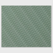 明メリーるいパーソナライズされた ラッピングペーパー (フラット)