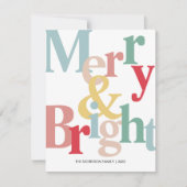 明メリーるいモダンタイポグラフィ シーズンカード (正面)