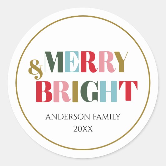 明メリーるいレトロカラフルセラミック ラウンドシール (正面)