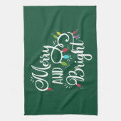 明メリーるい休日の灯 キッチンタオル (縦)