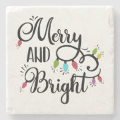 明メリーるい休日の灯 ストーンコースター (正面)