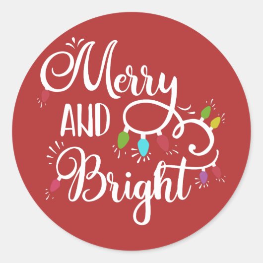 明メリーるい休日の灯 ラウンドシール (正面)