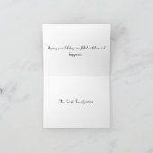 明メリーるい休日 サンキューカード (内部)