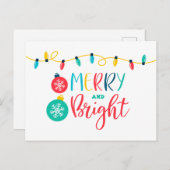 明メリーるい光の列 ポストカード (正面/裏面)