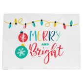 明メリーるい光の列 ラージペーパーバッグ (正面)